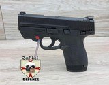 SMITH & WESSON 9mm M&P9 SHIELD M2.0 thumb safety with crimson trace laser - 1 of 7