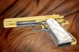 SPRINGFIELD ARMORY - 1911 Mil-Spec - 24K Gold & Black Chrome Plated - 5 of 6