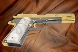 SPRINGFIELD ARMORY - 1911 Mil-Spec - 24K Gold & Black Chrome Plated - 6 of 6