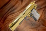 SPRINGFIELD ARMORY - 1911 Mil-Spec - 24K Gold & Black Chrome Plated - 3 of 6