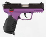 RUGER SR22 PURPLE W/ BOX, 2 MAGS & PAPERS - 1 of 7