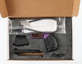 RUGER SR22 PURPLE W/ BOX, 2 MAGS & PAPERS - 7 of 7