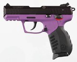 RUGER SR22 PURPLE W/ BOX, 2 MAGS & PAPERS - 2 of 7