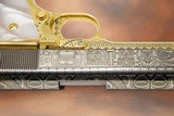 CHARLES DALY - 24K Gold & Black Chrome Plated 1911 - MAYAN AZTEC Engraved - 6 of 7