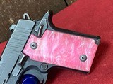 SIG SAUER p238 p 238 micro sub compact Pink grips - 2 of 7