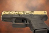 GLOCK 26, 9MM 24K GOLD Plated with Mirror Finish Polishing MAYAN AZTEC Design - 6 of 8