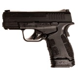 SPRINGFIELD ARMORY XDS -9 3.3 9MM LUGER (9X19 PARA) - 1 of 4