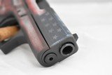 GLOCK 43 G43 Apollo Custom USA Flag Battle Worn - 6 of 7