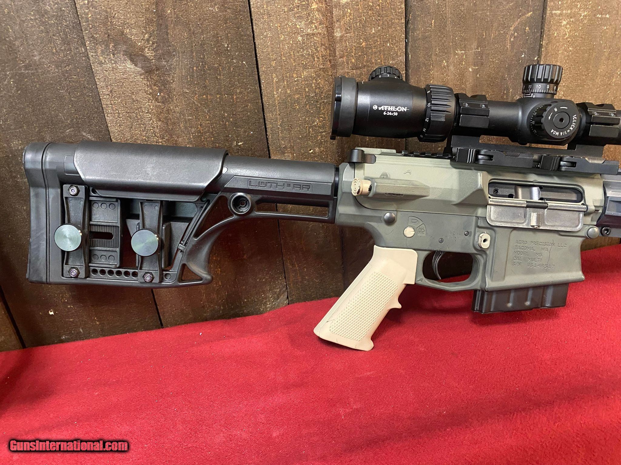 AERO PRECISION custom cerakote m5 M 5 ar 10 ar-10 with scope