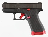 GLOCK G43X LASER STIPPLED W/ NIGHT SIGHTS AND UPGRADES - 1 of 6