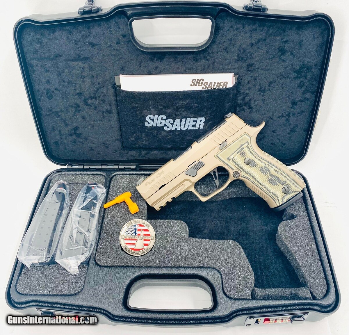 SIG SAUER P320 AXG CARRY SCORPION 9MM LUGER (9X19 PARA)