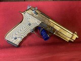 GIRSAN Regard MC Deluxe 9mm Gold Engraved Beretta 92 Clone - 1 of 7