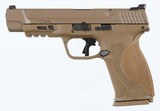 SMITH & WESSON M&P 2.0 FDE FULL SIZE W/ APEX TRIGGER, NIGHT SIGHTS, HOLSTER, & EXTRA MAGS - 2 of 7