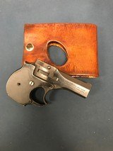 HI-STANDARD DERRINGER *NO GRIPS* w/ Wallet Holster .22 WMR - 1 of 7