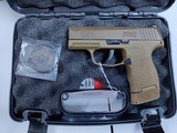 SIG SAUER P365 NRA w/Case, Mag, Challenge Token - 1 of 5