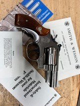 SMITH & WESSON 19-4 COMBAT MAGNUM NICKEL .357 - 1 of 4