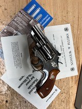 SMITH & WESSON 19-4 COMBAT MAGNUM NICKEL .357 - 2 of 4