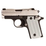 SIG SAUER P238
.380 ACP - 2 of 3
