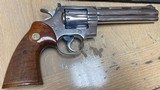 COLT Python Nickel Mfg. 1970 .357 MAG - 4 of 7