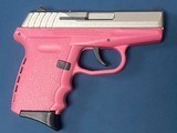 SCCY Pink Silver CPX-2 subcompact - 1 of 7