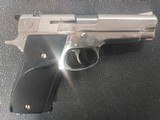 SMITH & WESSON MODEL 39-2 NICKEL - 2 of 7