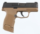 SIG SAUER P365 COYOTE TACPAC W/ 3 MAGS, NIGHT SIGHTS & HOLSTER - 1 of 7