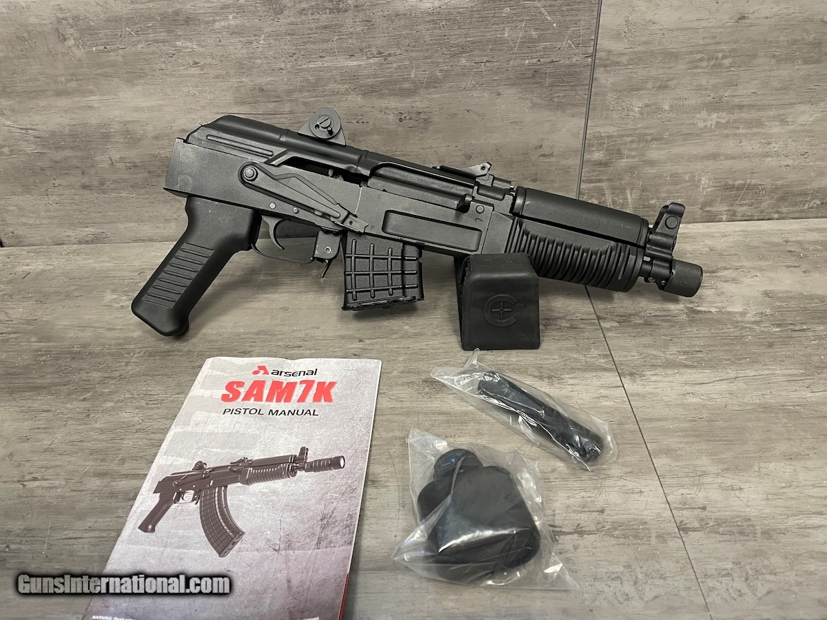 ARSENAL SAM7K-34 7.62X39 AK PISTOL