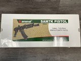 ARSENAL SAM7K-34 7.62X39 AK PISTOL - 2 of 6