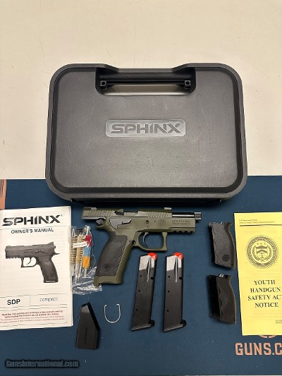 SPHINX SYSTEMS LTD. SDP COMPACT 9MM LUGER (9X19 PARA)