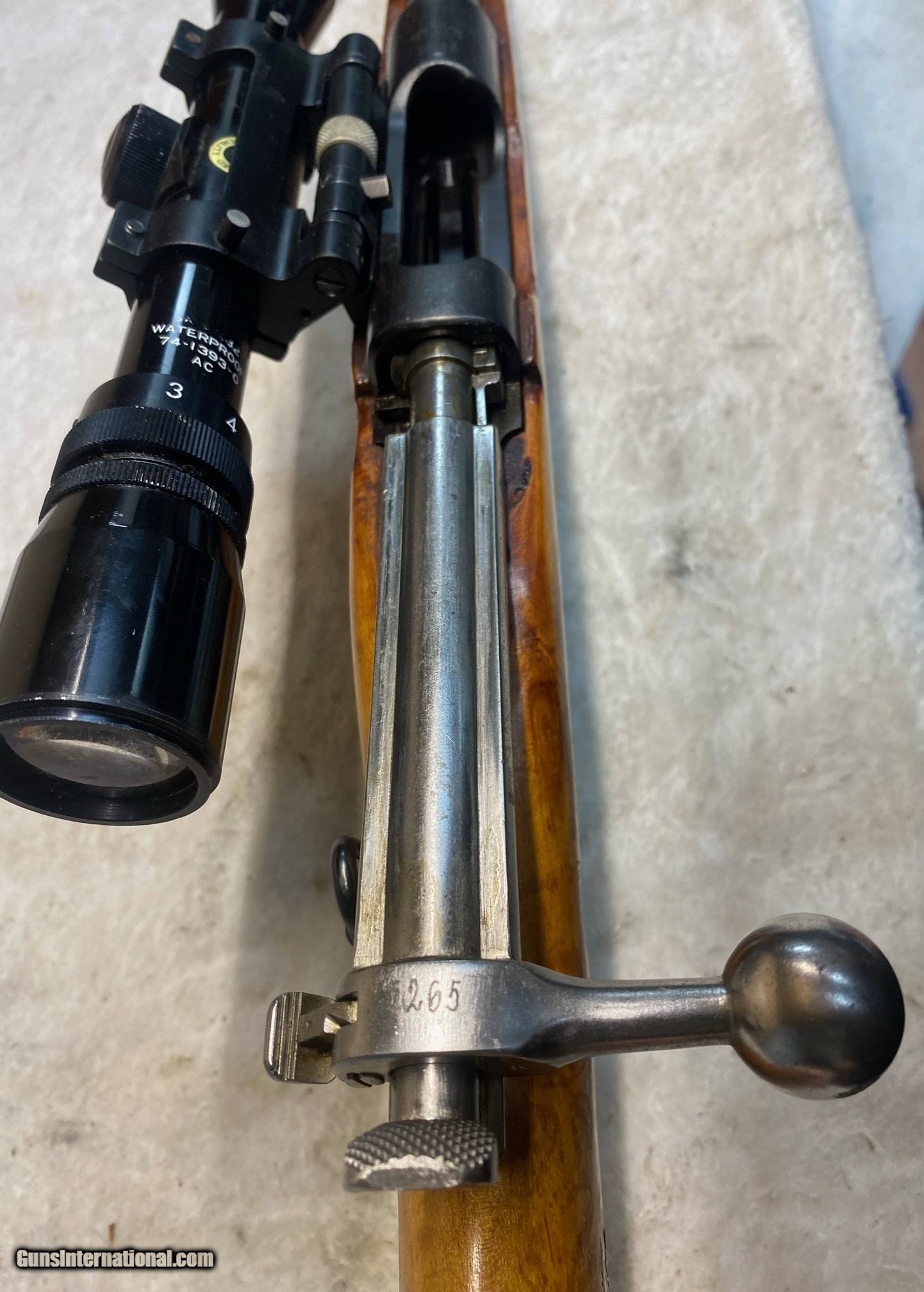 STEYR M95 S-Marked Matching S/N‚‚s w/Bushnell Flip-to-Side Scope 8X56MM