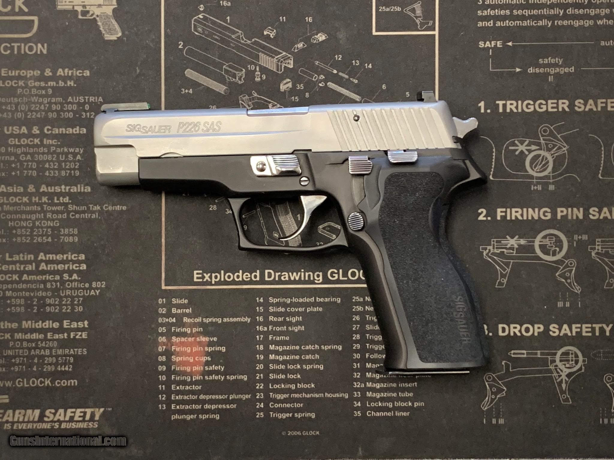 SIG SAUER P226 STAINLESS .357 SIG