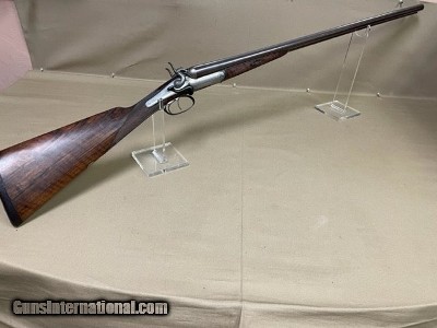 ATKIN, GRANT & LANG LTD. DAMASCUS SIDE LEVER 12 GA