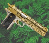 COLT CUSTOM COLT 1911, 24K GOLD, MAYAN AZTEC Engraved , 45ACP, FULL SIZE S70 - 1 of 7