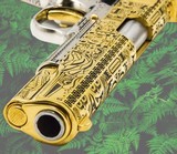 COLT CUSTOM COLT 1911, 24K GOLD, MAYAN AZTEC Engraved , 45ACP, FULL SIZE S70 - 5 of 7