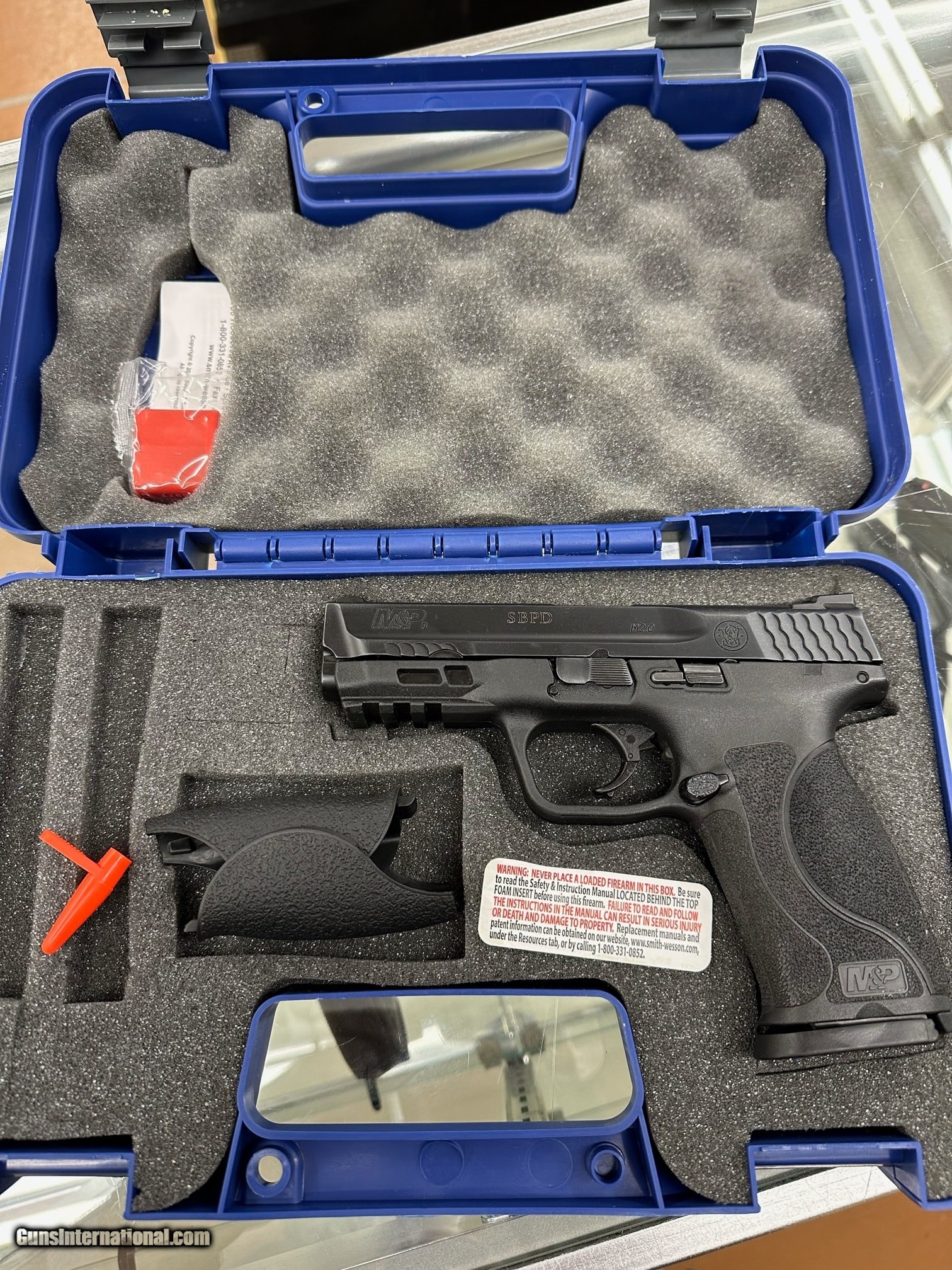 SMITH & WESSON m&p 2.0 9mm Night Sights Law Enforcement Model