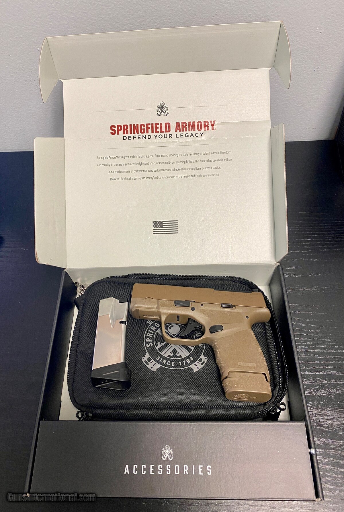 SPRINGFIELD ARMORY HELLCAT OSP (FDE)