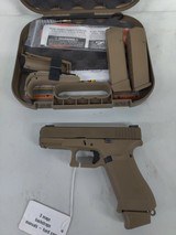 GLOCK G19X FDE w/3 Mags, Night Sights, Hard Case - 1 of 5