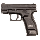 SPRINGFIELD ARMORY XD-9 SUB COMPACT - 1 of 3