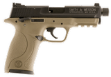 SMITH & WESSON M&P22 COMPACT CERAKOTE FDE THREADED BARREL - 1 of 7