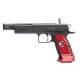 TANFOGLIO Domina Xtreme Handgun Black with Red Grip 9MM LUGER (9X19 PARA)