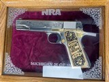 AUTO-ORDNANCE MICHIGAN NRA LIMITED EDITION 25 OF 100 .45 ACP - 4 of 4