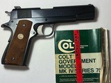 COLT 1911 Government MK IV Series 70 - 7 of 7