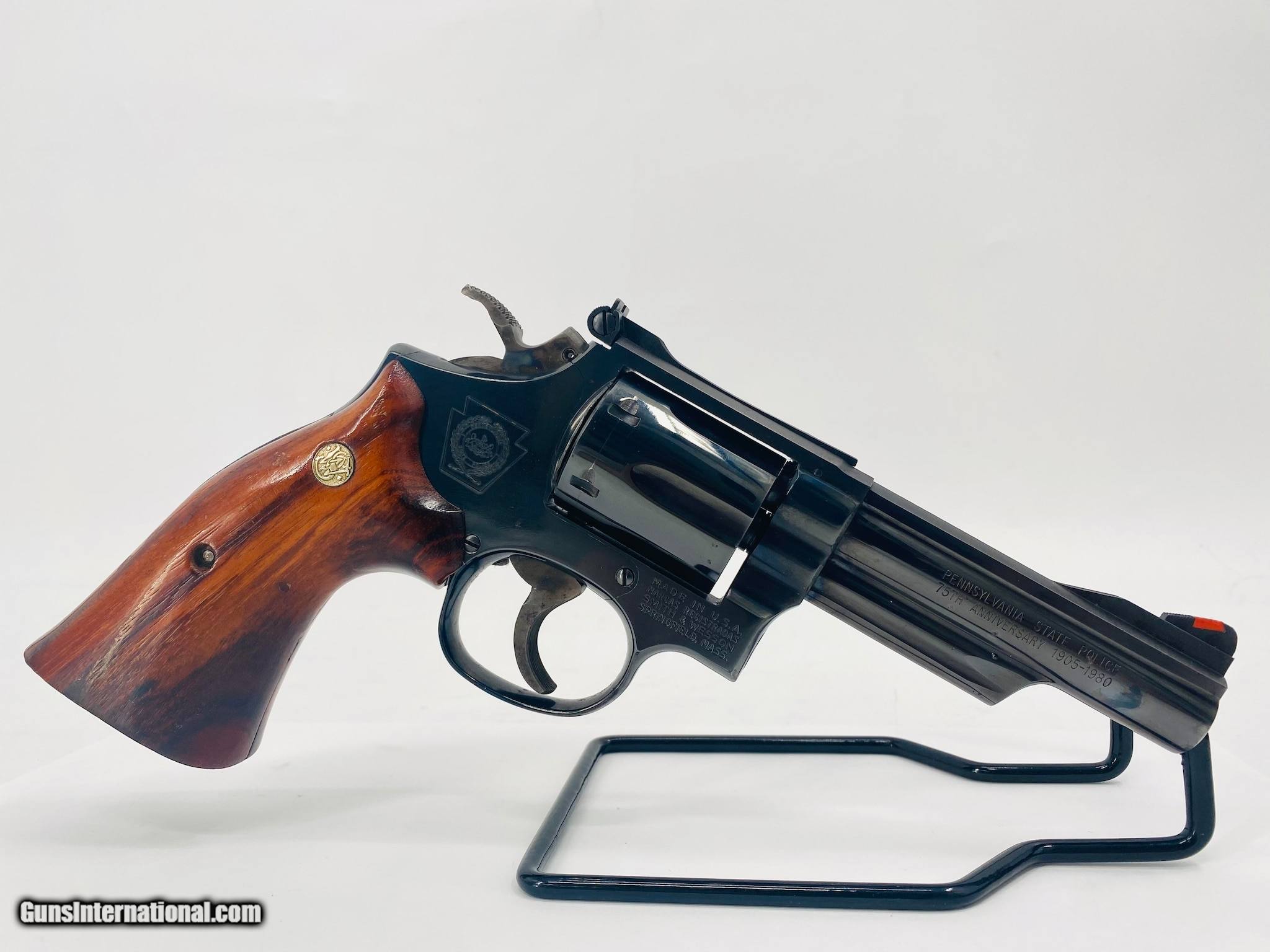 SMITH & WESSON 194 PENNSYLVANIA STATE POLICE 75TH COMMEMORATIVE .357 MAG