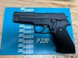 SIG SAUER highly collectible WEST GERMAN P220 P-220 MFD 1992 GERMAN PROOF MARKS ALL MATCHING - 4 of 5