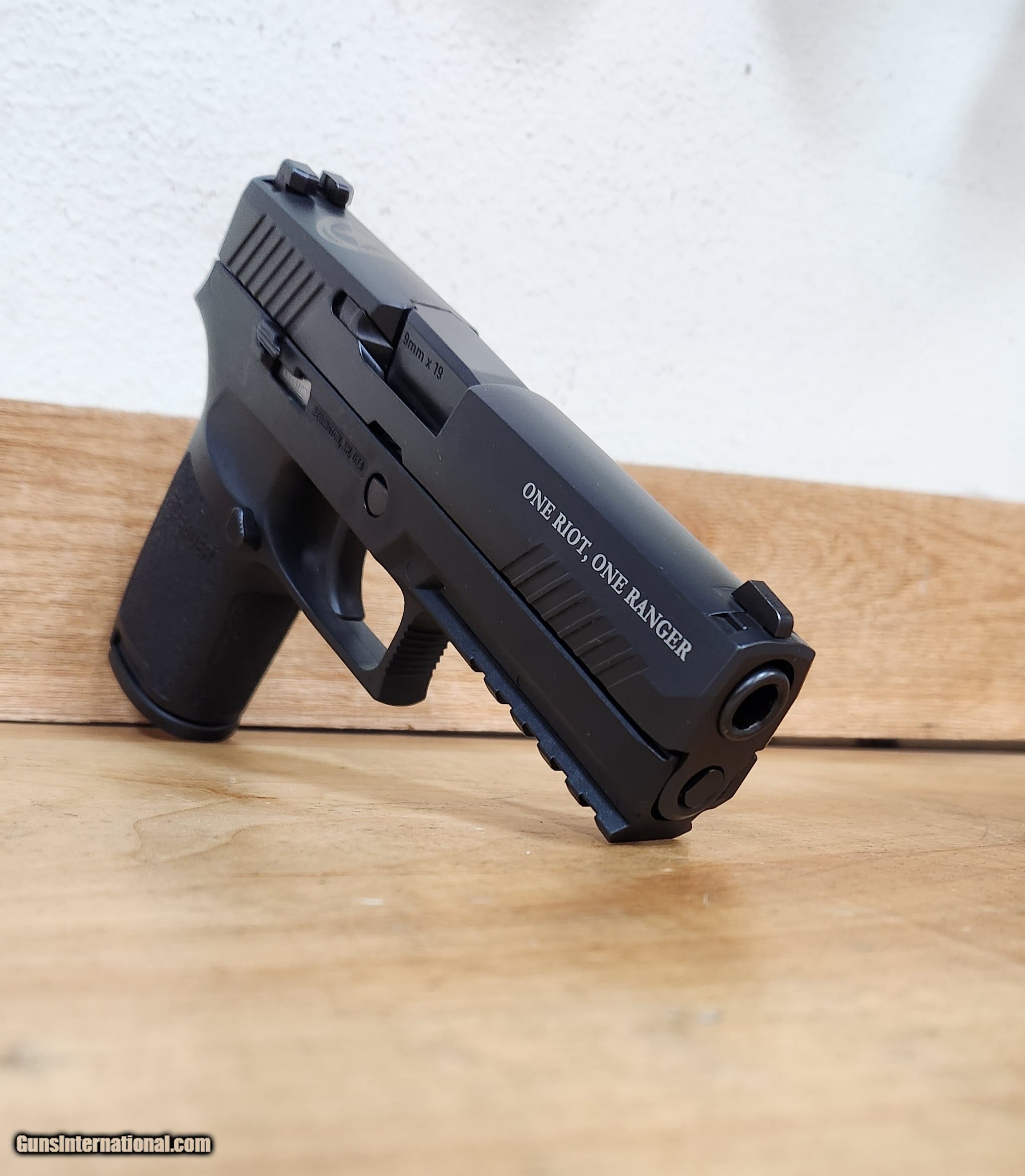 SIG SAUER P320 TEXAS RANGER