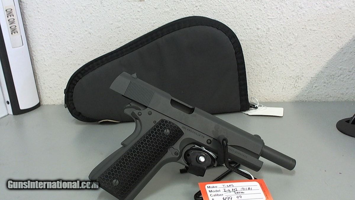 Tisas Zig M1 Model 1911a1 Us Army 9mm Luger 9x19 Para 5688