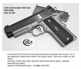 COLT 1911 COLT COMMANDER RAIL GUN .45 ACP