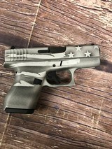 GLOCK G-43 Distressed Gray Flag 9MM LUGER (9X19 PARA) - 5 of 7