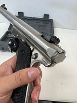 RUGER MARK II GOVERNMENT MODEL TARGET STIANLESS - 4 of 6