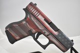 GLOCK 43 G43 Apollo Custom USA Flag Battle Worn 9MM LUGER (9X19 PARA) - 3 of 7